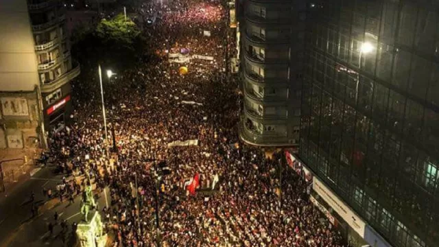 Marcha del 8 de marzo por el Día de la Mujer