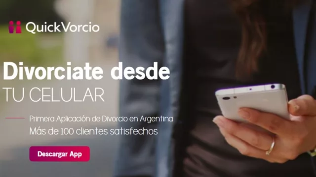 Quickvorcio, la app argentina que ayuda a iniciar el trámite de divorcio
