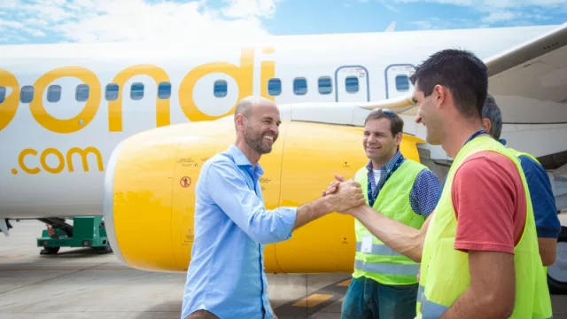 Con un COR-IGR, Flybondi inauguró la era low cost en Argentina