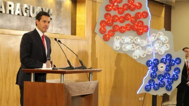 Peña Nieto afirmó que acelerará acuerdo de libre comercio con Paraguay