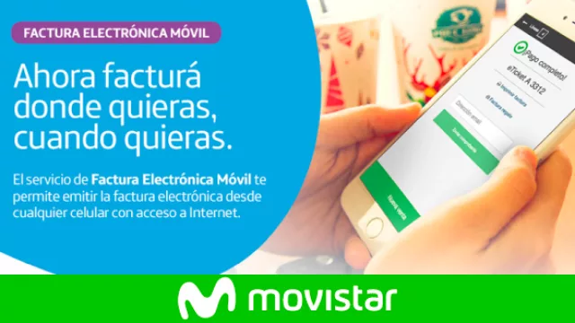 Facturá donde quieras, cuando quieras desde tu smartphone