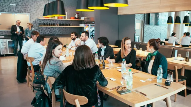 Mirá quienes formaron parte de un nuevo almuerzo ejecutivo