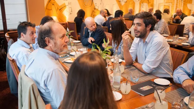 Ellos fueron los que hicieron posible un nuevo almuerzo ejecutivo con InfoNegocios