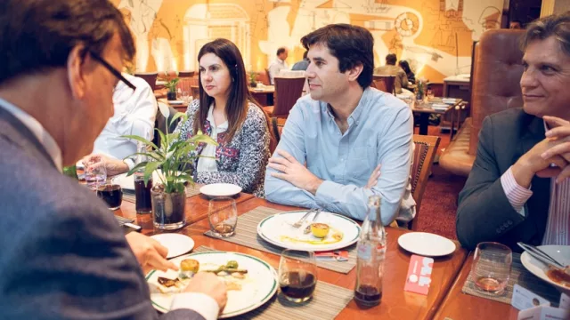 Ellos fueron los que formaron parte de un nuevo almuerzo ejecutivo con InfoNegocios    