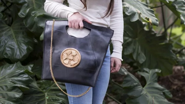 Las carteras uruguayas hechas con neumáticos reciclados estarán en Madrid durante la Fashion Week