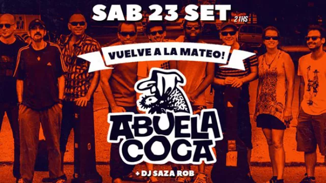 Abuela Coca en Plaza Mateo