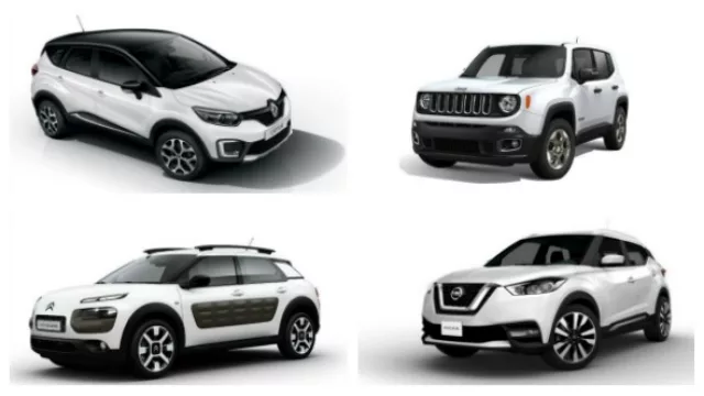 Estos son los modelos del segmento B que se comprarían nuestros lectores…