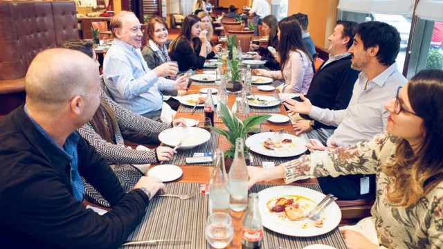 Mirá quiénes participaron en otra edición de los almuerzos empresariales de InfoNegocios