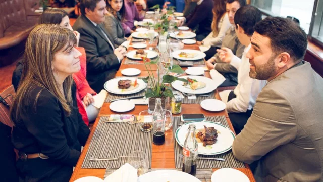 Mirá quiénes nos acompañaron en otro almuerzo ejecutivo de InfoNegocios