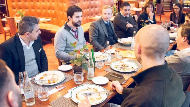 Un almuerzo para hablar de bebidas y otras yerbas (mirá las empresas que fueron al Sheraton Hotel Montevideo)