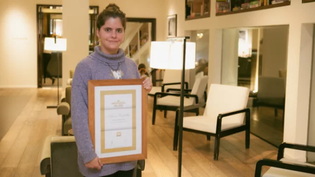 Martina Barreneche (en representación de Fabiana Martilotta, de Viajeros Sin Fronteras) 