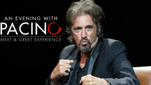 Un viaje por la vida de Al Pacino: será la trama de un evento