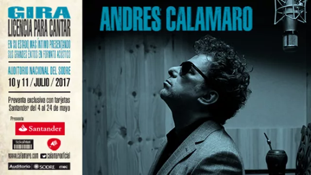 Calamaro confirmó fecha en UY