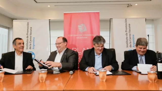El vino, la carne y el mate se unen para recuperar mercados externos