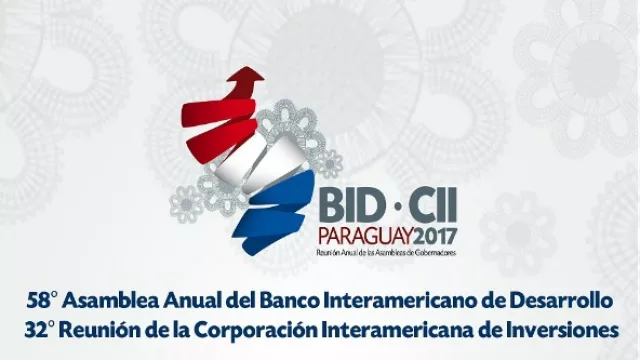 Inicia en Paraguay la 58° Asamblea de Gobernadores del BID