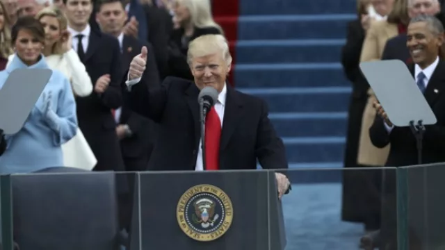 Arrancó la era Trump