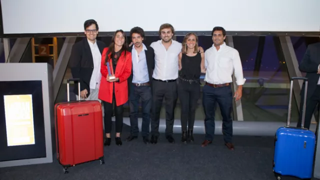 Pedro Escardó, de Wasabi, ganador del office day en Punta del Este.