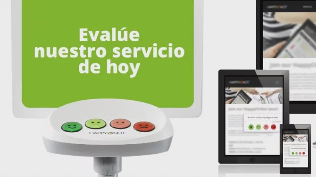   Happy or Not? Camelia puso terminales innovadoras para conocer la opinión de los clientes