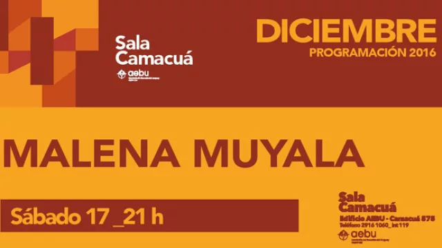 Tango de la mano de Malena Muyala