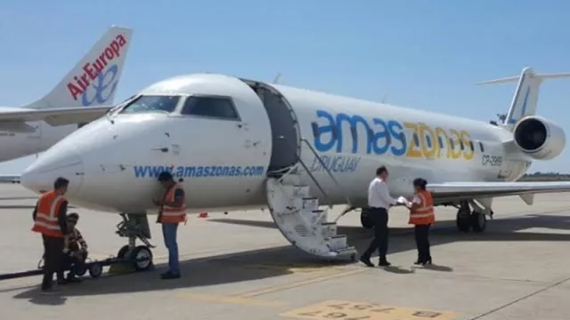 Amaszonas Uruguay dispondrá de una oferta de casi 60.000 asientos en esta temporada alta