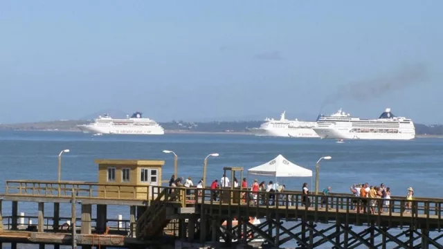 La maldición de los K: por tercer año consecutivo baja la cantidad de cruceros que llegan a las costas uruguayas