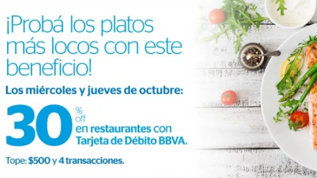 Descuentos que hacen valer tu sueldo y dicen chau a la rutina (BBVA lo hace posible)