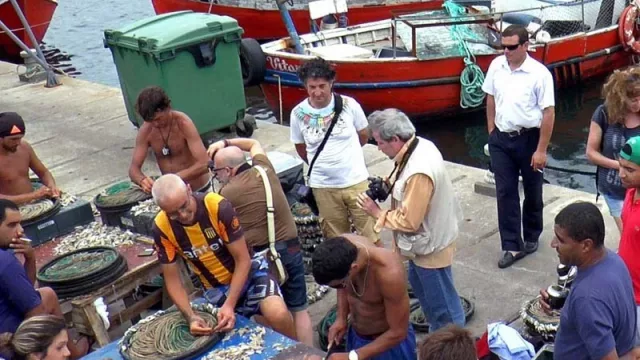 Finalmente los pescadores se permiten festejar (por lo menos los de Punta del Este)
