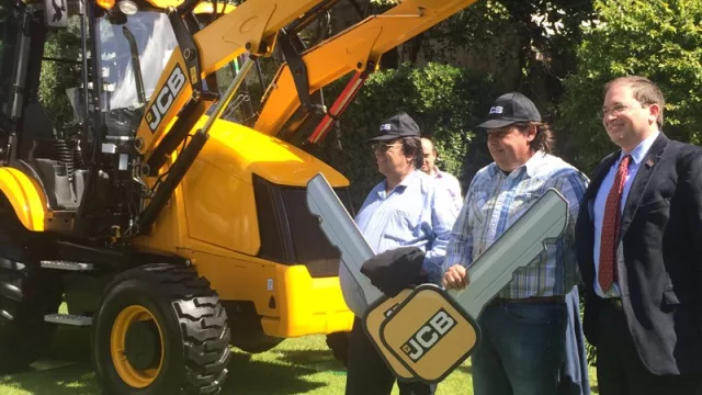 Para sorpresa de Tornometal, JCB descontará US$ 5.000 a los primeros en comprar la nueva retroexcavadora