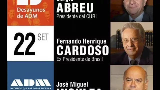 Un ex presidente brasileño, un ex OEA y un ex senador uruguayo juntos en un mismo panel