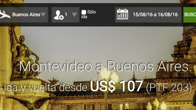 Nace un nuevo Puente Aéreo entre BsAs, MVD y Punta del Este