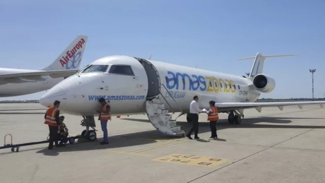 Amaszonas sale con el cuchillo entre los dientes a pelear la ruta más deseada (apabulla en precios a Aerolíneas y Alas U)