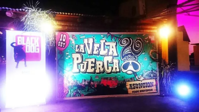 "La Vela Puerca" realizó su lanzamiento oficial de sus 20 años en Paraguay