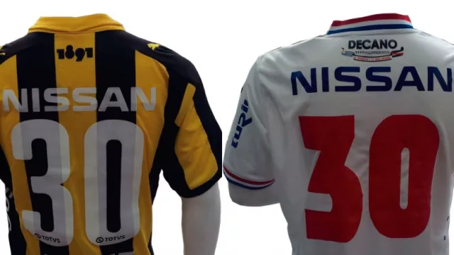 Peñarol y Nacional comparten auto después de 30 años (Nissan será sponsor por año y medio)