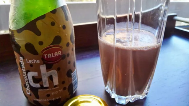 Chocolatada por la noticia (Talar ya produce 16.700 botellas por mes)
