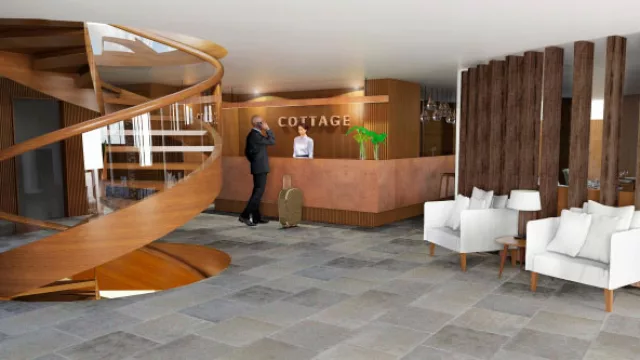 El hotel de U$S 6,5 millones Puerto Buceo Cottage avanza a paso firme