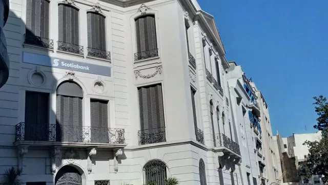 Ya se hizo el 100% del rebranding de las sucursales del ex Discount al Scotiabank