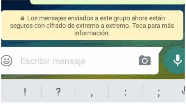 ¿Ya viste el "cartelito" de Whatsapp?
