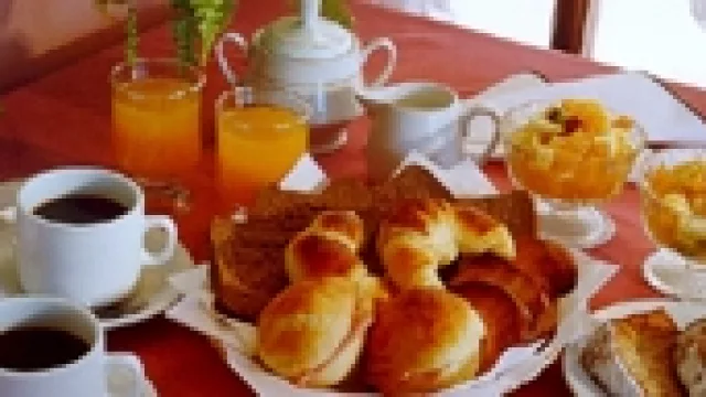 Desayuná como un rey.