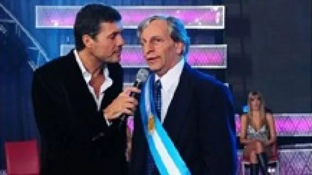 Apoyo a Tinelli y su mega show televisivo