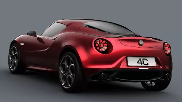 El Alfa 4C (hermano menor del 8C) debuta en Europa