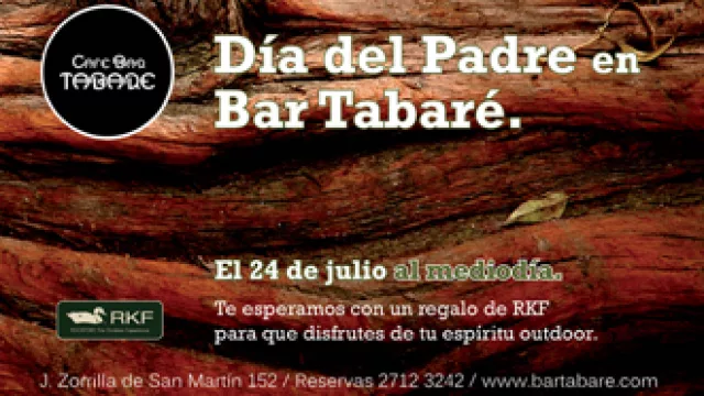 Bar Tabaré te invita a almorzar con papá