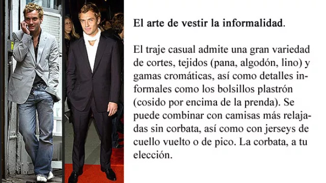 El arte de vestir informal