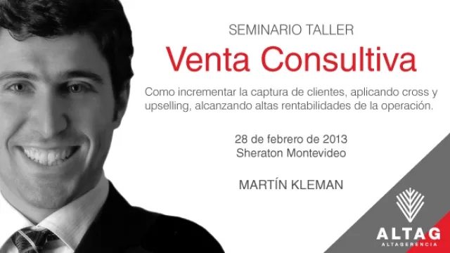 ALTAG te obsequia un pase para el Taller de Venta Consultiva