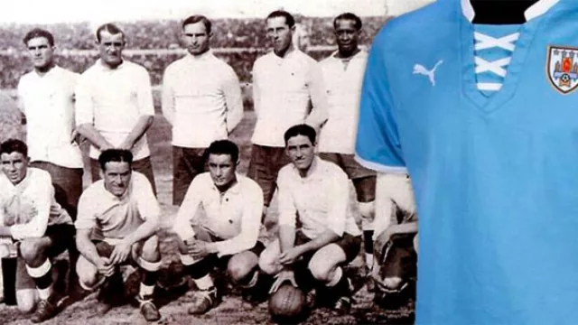 Entre lo tecno y lo retro. Lookearte con el nuevo kit “Celeste” de Puma cuesta $3.179