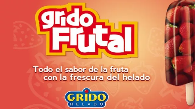 Grido te regala una caja de helado palito de frutilla