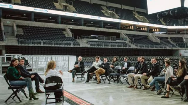 Un día en Antel Arena (ejecutivos recorrieron la primera plataforma multifuncional del UY)