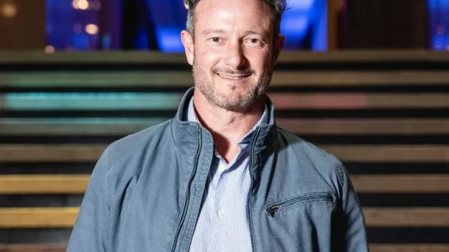 Con Mauricio Pintos, Gerente Comercial de UES