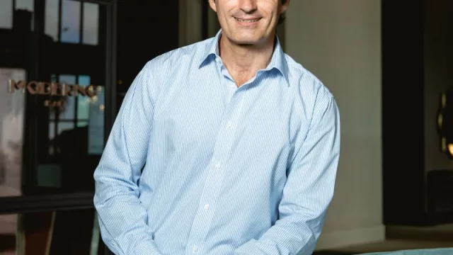 Con Marcelo Estapé, Gerente General de IBM para Uruguay y Paraguay