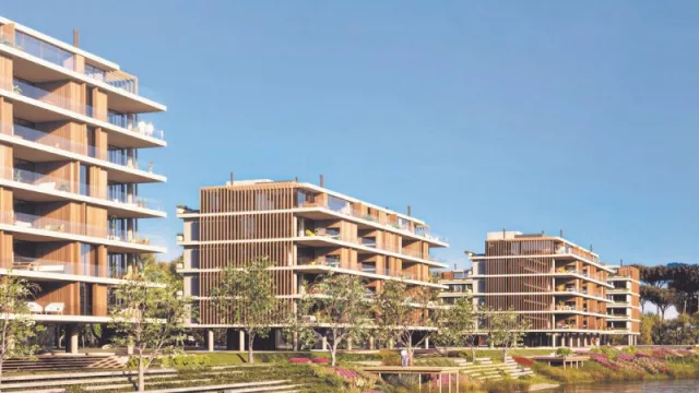 Vivir entre la naturaleza, el diseño y el confort (con US$ 63 millones de inversión Riba se consolida en el lago La Caleta)