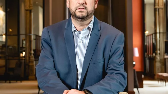 Con Diego Wollheim, CEO de Montes del Pata